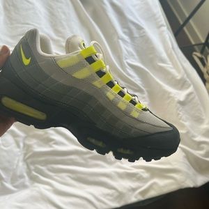 Nike Air Max 95 Neon. Size 9.5, gently used.